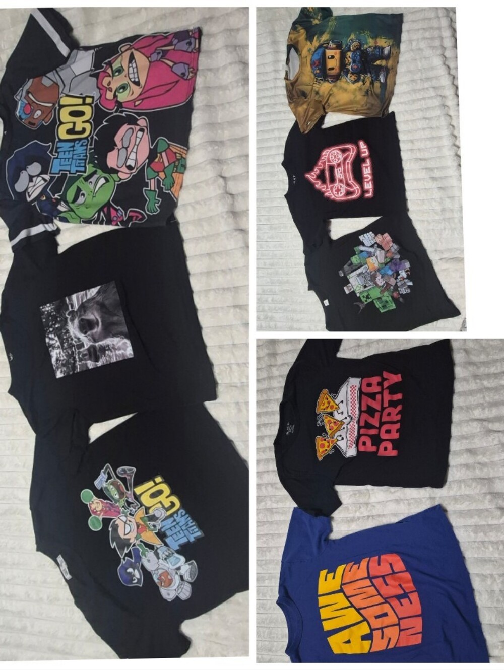 8 Graphic Tee T-Shirt Bundle